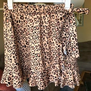 Cheetah skirt
